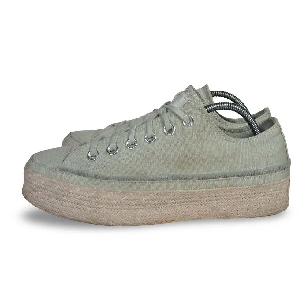 Converse Chuck Taylor AS Platform Espadrille Green‎ Oxide Women's 8.5 567907C
